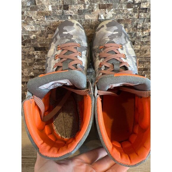 Nike Hyperdunk 2015 Tumbled “Camo”Grey  Metallic Silver US Size 6Y 759974 002 - Picture 9 of 9